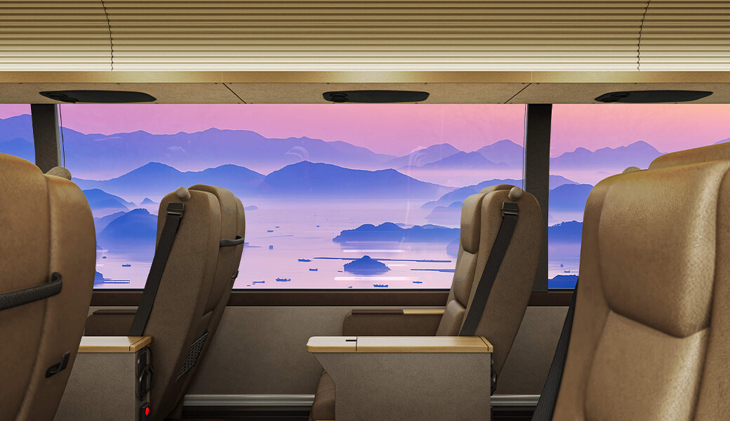 車窓からの​景色